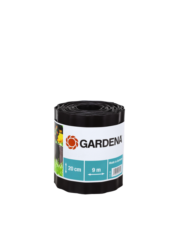 GARDENA KUNSTSTOF GRASRAND 20CM HOOG BRUIN