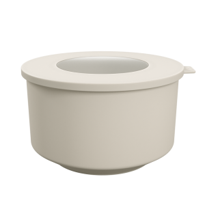 COZA HOOP 2L VOEDSELBEWAARDOOS LIGHT GREY