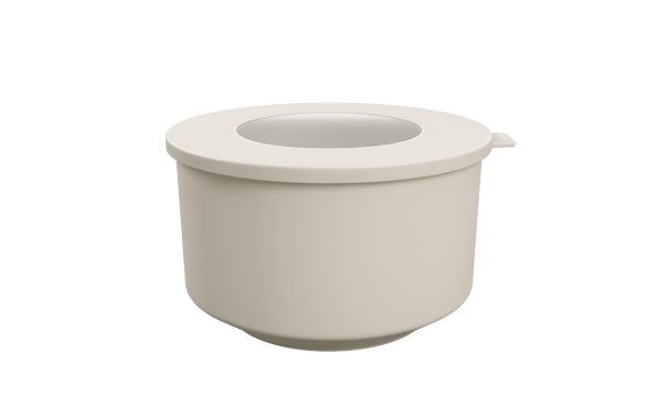 COZA HOOP 2L VOEDSELBEWAARDOOS LIGHT GREY