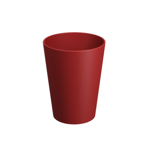 COZA BEKER 300ML CASUAL ROOD BOLD