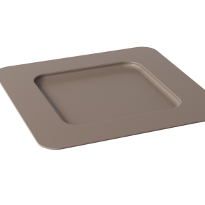 COZA VIERKANT BORD CASUAL WARM GRIJS