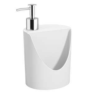 COZA 600ML ZEEPDISPENSER ROMEO&JULIET WIT