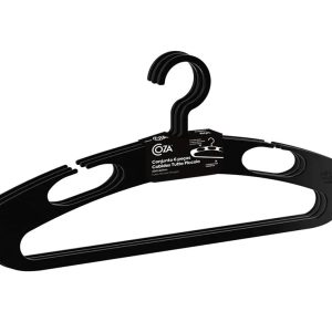 BRINOX S/3 KLEDINGHANGERS ZWART TUTTO PICCOLO
