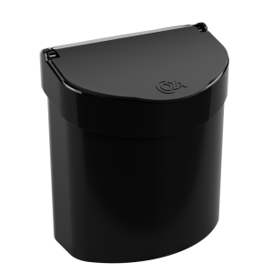 COZA AFVALEMMER 2,7L  ZWART