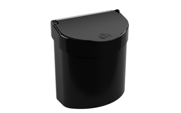 COZA AFVALEMMER 2,7L  ZWART