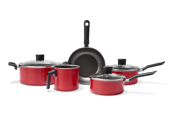 BRINOX PANNENSET S/5 RED GARLIC LINE