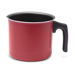 BRINOX MELKPOT 14CM/1.80L ROOD GARLIC LINE