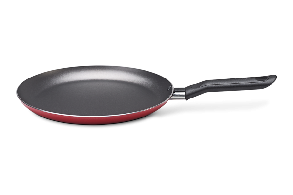 BRINOX KOEKENPAN 22CM ROOD GARLIC LINE