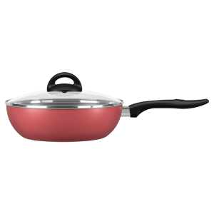 BRINOX WOK M/DEKSEL 24CM CHILLI CHERRY