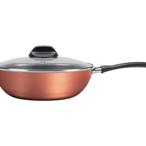 BRINOX WOK M/DEKSEL 28CM CLOVE COPPER