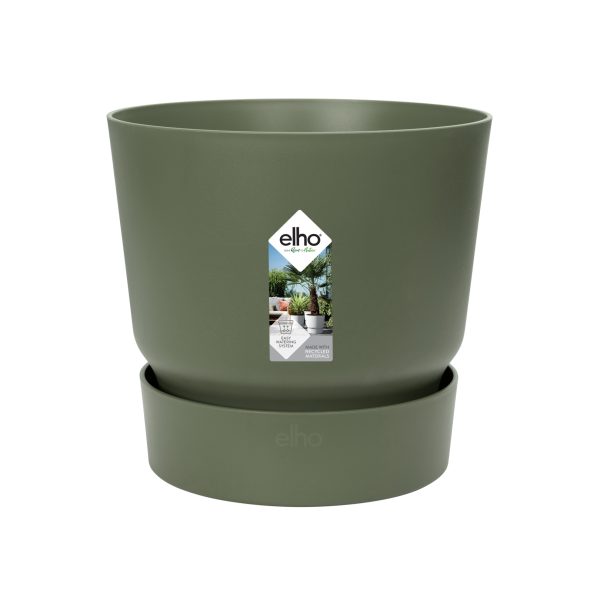 ELHO BLOEMP.Ø30 CM BLAD GROEN GREENVILLE ROND