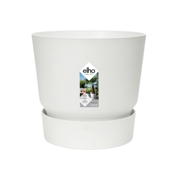 ELHO BLOEMP.Ø 47 CM WIT GREENVILLE ROND