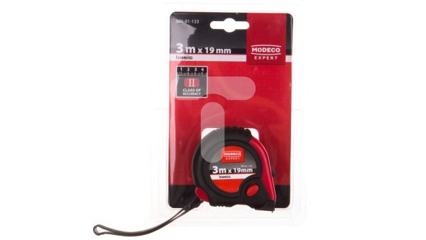 MODECO ROLBANDMAAT 3MX19MM