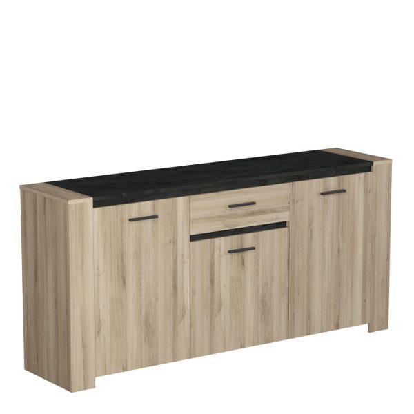 DEMEYER "SHEFFIELD"SIDEBOARD 3DRS/1DRW/2-NOOK