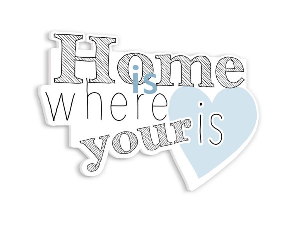 STYLER SIGNS 40X50 PASTEL HOME PVC/16SZT