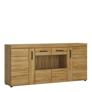 AVIO SIDEBOARD 3DRW/2DRS GRANDSON OAK/CARBON