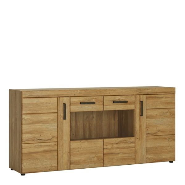 AVIO SIDEBOARD 3DRW/2DRS GRANDSON OAK/CARBON