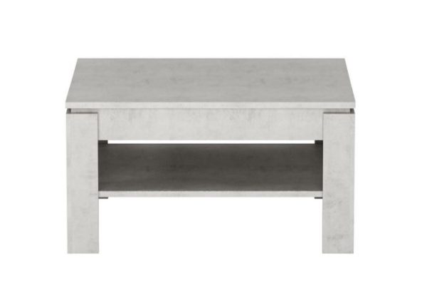 BASIC TABLE WHITE/BETON BASIC 114-34