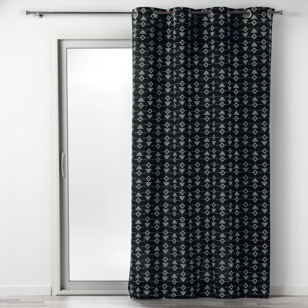 U10 RINGGORDIJN LETIKO 140X240CM ZWART 1608616
