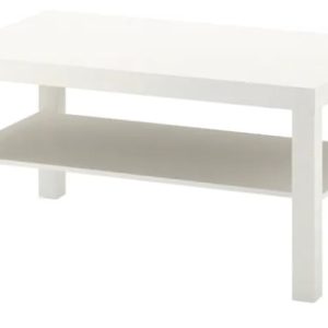 LACK SALONTAFEL WIT 90X55CM