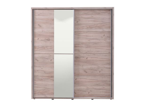NAVARA WARDROBE 2-DRS GREY-OAK