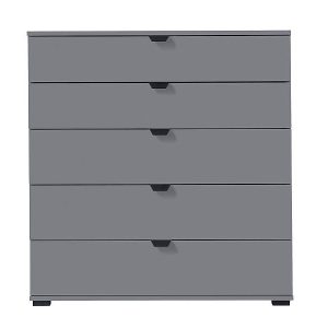 DUERO 5F90 5DR CABINET GARPHITE GREY