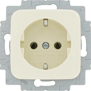 BUSCH-JAEGAR STOPCONTACT GEAARD INBOUW CREME