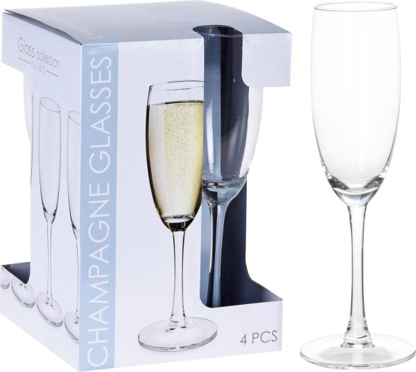CHAMPAGNEGLAS 18CL S/4