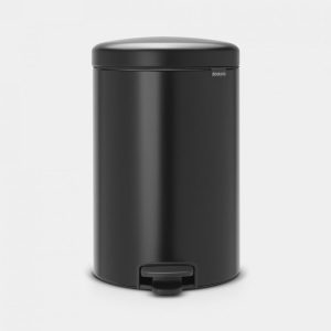 BRABANTIA PEDAALEMMER  20L MATT ZWART
