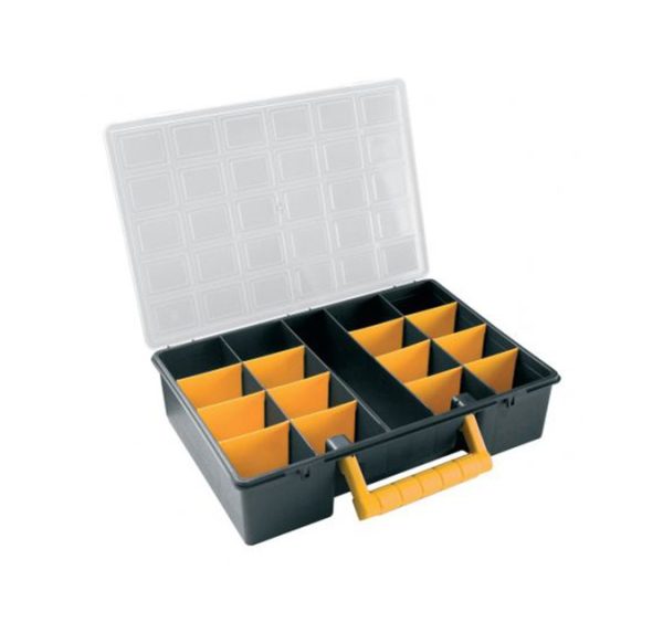 ARTPLAST ORGANIZER 362X250X85MM ZWART/GEEL