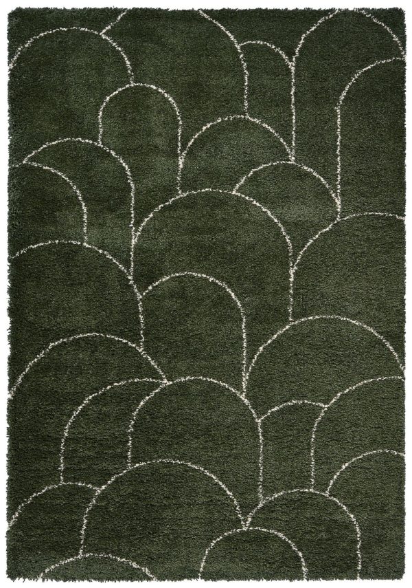 VLOERKLEED ROYAL 67X130CM JUNGLE GREEN/BEIGE