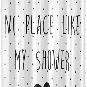 SEALSKIN DOUCHEGORDIJN 180X200CM LYRICS ZWART