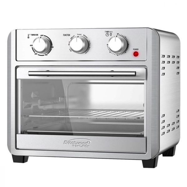 BRENTWOOD AF-2400SI 24 QUART CONVECTION AIR FRYER TOASTER OVEN 1700W