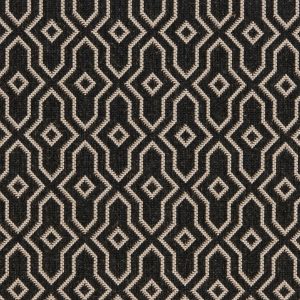 VLOERKLEED LINEO 080X200 BLACK/WOOL