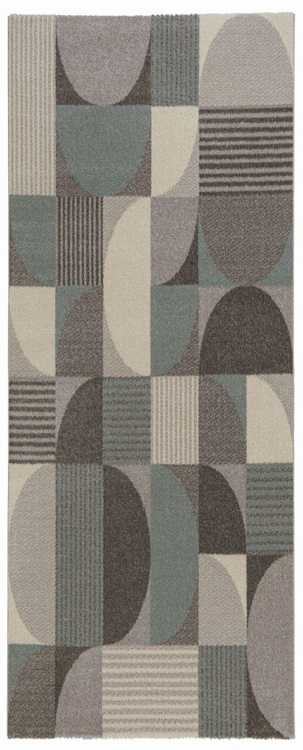 VLOERKLEED PLAY 067X130CM PAPER WHITE/SOFT GREEN