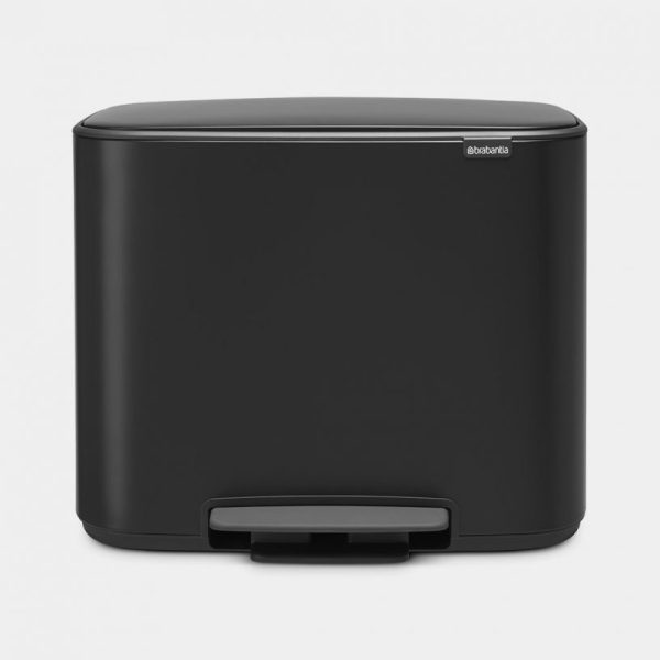BRABANTIA BO PEDAALEMMER 36L MATT ZWART