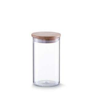 ZELLER CANISTER 1000ML M/BAMBOE DEKSEL