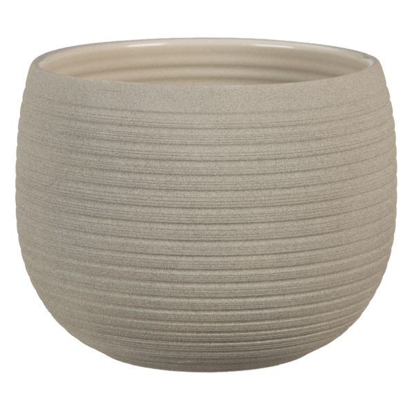 SCHEURICH ORCHID POT 744/18CM TAUPE STONE