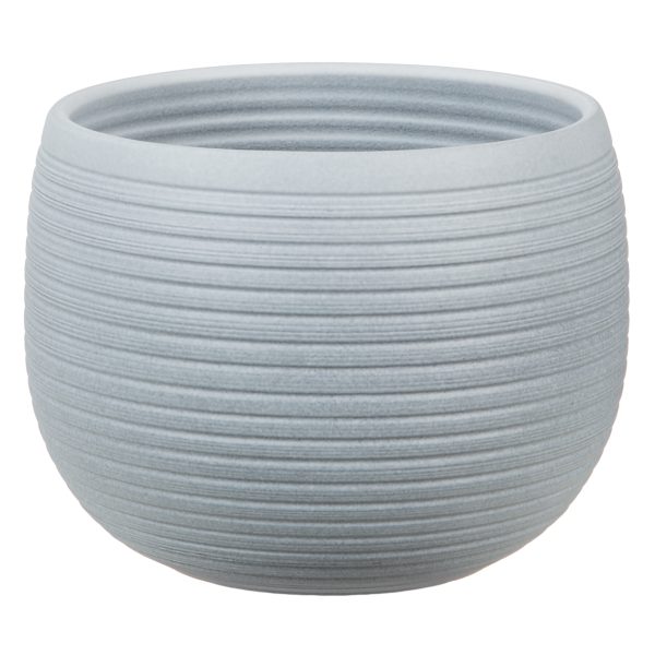 SCHEURICH 744 24 GREY STONE POT