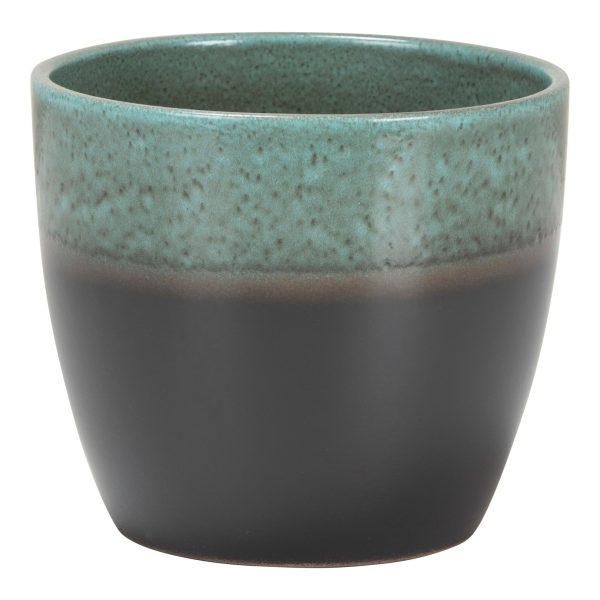 SCHEURICH 920/22 COVER POT DARK MOSS