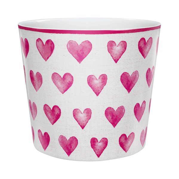 SCHEURICH HAPPY HEART 870/15 COVER POT
