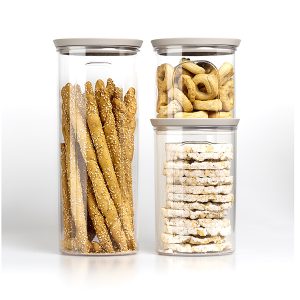 STEFANPLAST VOORRAADBAKJES SET 3