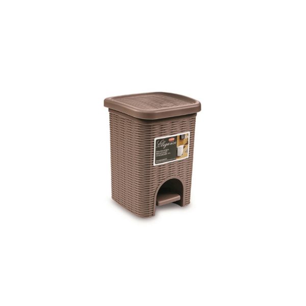 STEFANPLAST ELEGANCE PEDAALEMMER 6L GRIJS