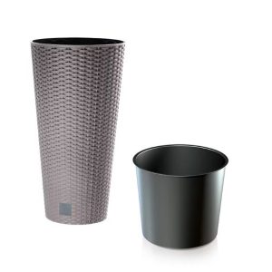 PROSPERPLAST BLOEMPOT TUBUS MOCCA