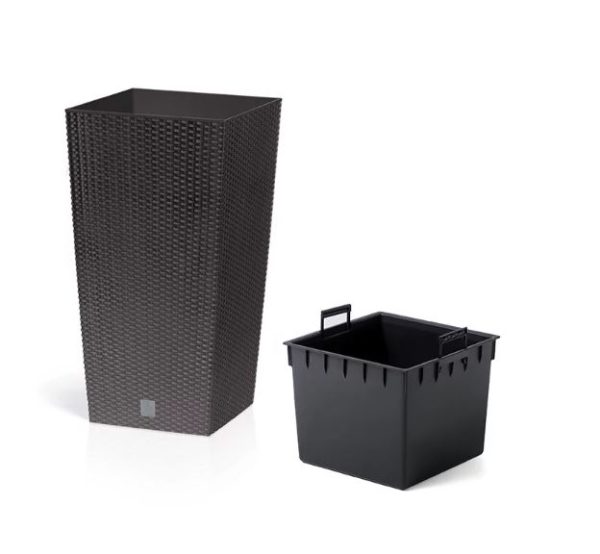 PROSPERPLAST BLOEMPOT SQUARE D.BRUIN