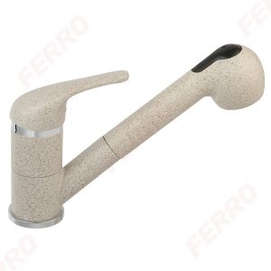 FERRO FREYA EENGATS MENGKRAAN PULL-OUT SPRAY BEIGE