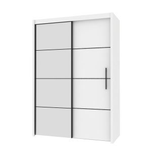 INOVA 3 2-DRS WARDROBE WHITE