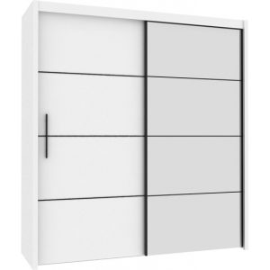 INOVA 3 2-DRS WARDROBE WHITE