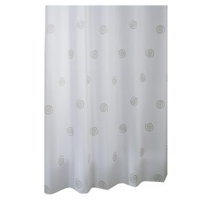 RIDDER DOUCHEGORDIJN 180X200 CM UNIVERS GREY TEXTIEL