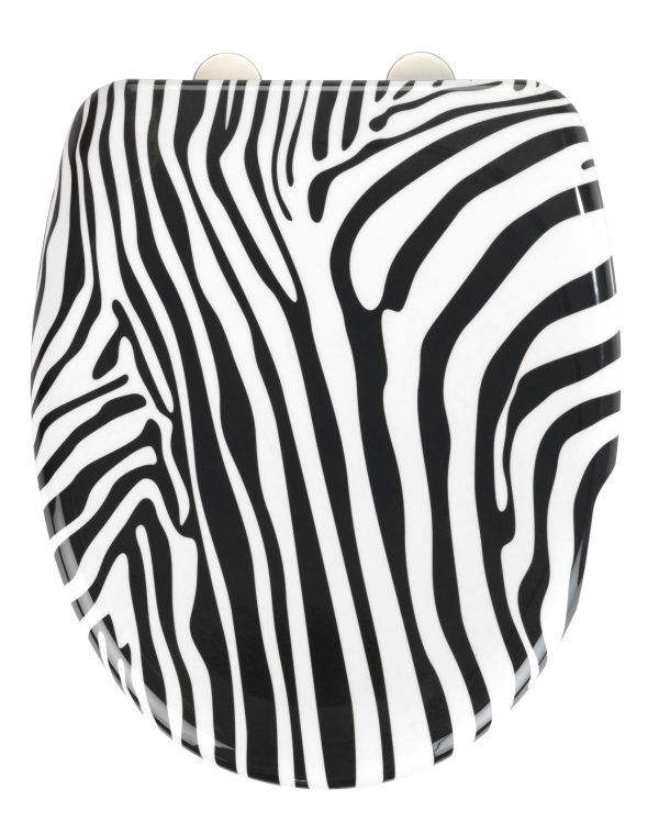 WENKO DUROPLAST TOILETZITTING WILD EASY CLOSE